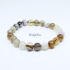 Botswana Agate Crystal Bracelet 8mm - Image 2