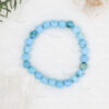 Turquoise Crystal Bracelet 8mm - Image 2