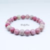 Rhodonite Crystal Bracelet 8mm - Image 2