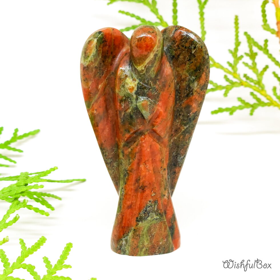 Unakite Crystal Angel
