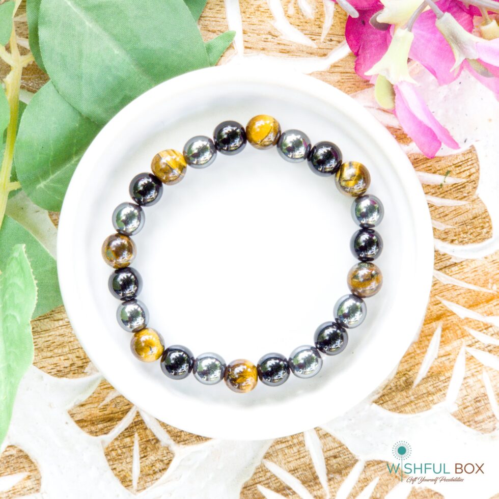 Triple Protection Crystal Bracelet 8mm