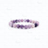 Lepidolite Crystal Bracelet – 8mm - Image 2