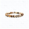 Brown Zebra Jasper Crystal Bracelet – 8mm - Image 2
